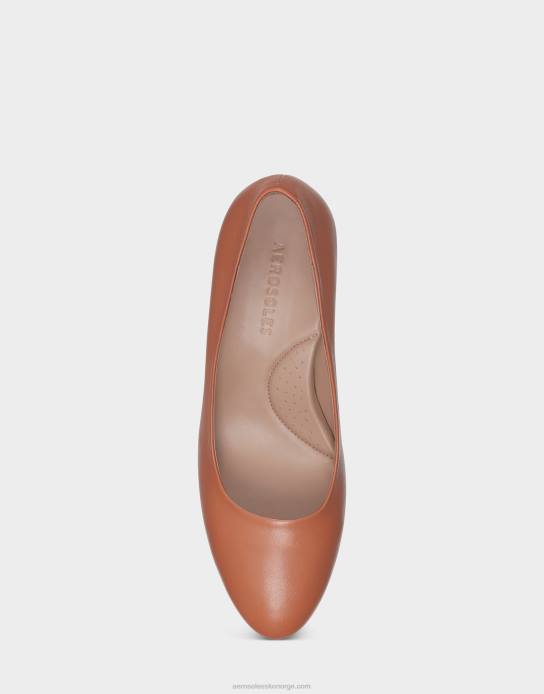 nei Aerosoles kvinner kilebrun skinn0J4B326
