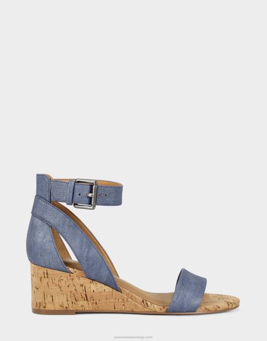 nei Aerosoles kvinner kilesandal mellomblå0J4B330
